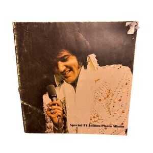 Vintage Elvis Presley Special TV Edition Photo Album